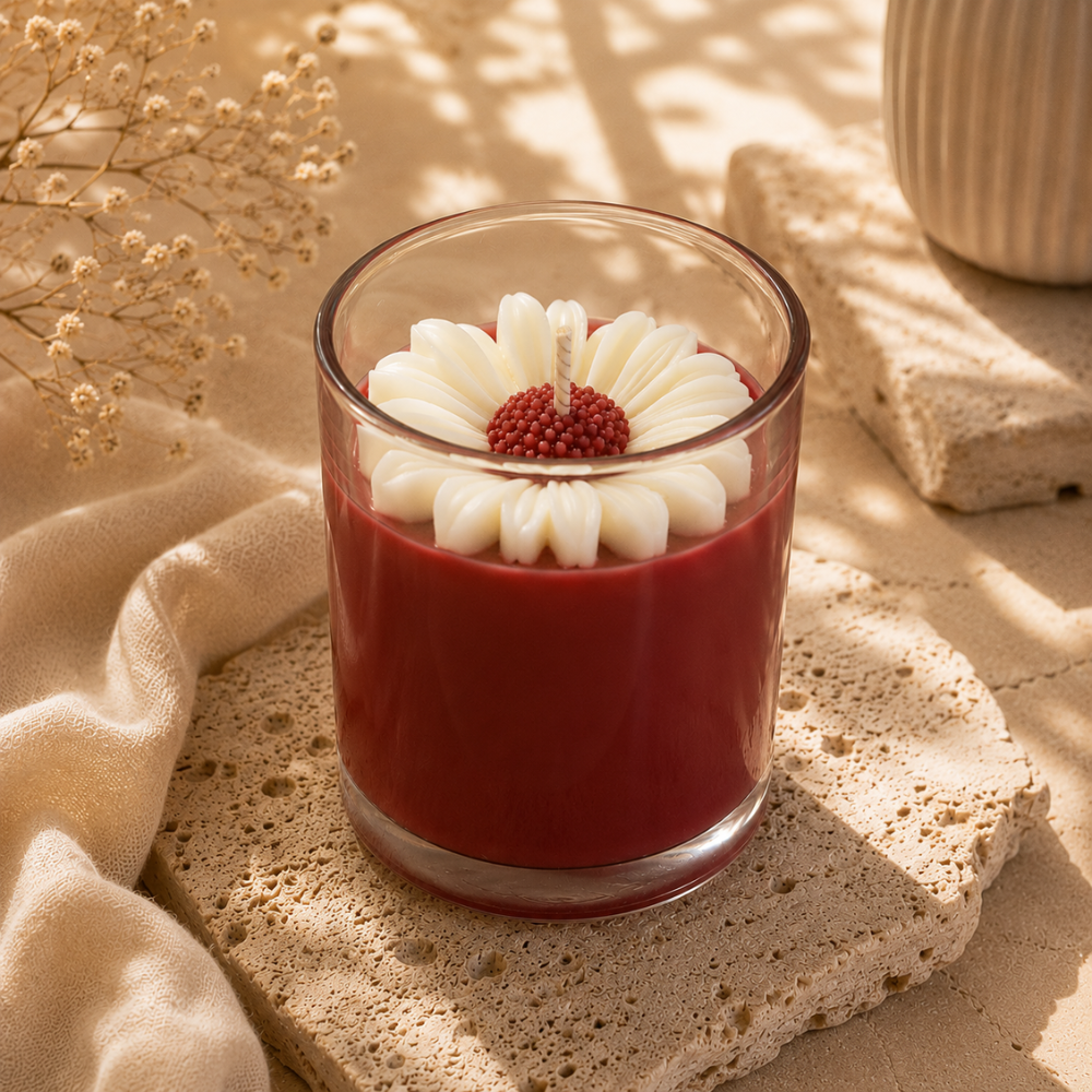 Daisy Jar Candle