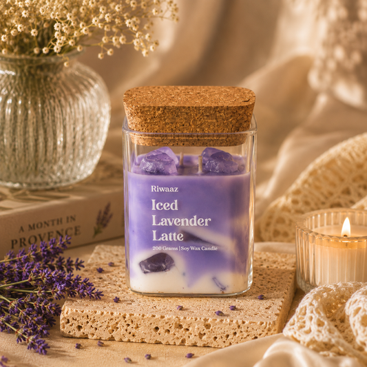 Iced Lavender Latte Candle