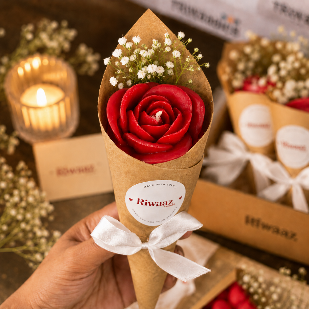 Rose Bouquet Candle