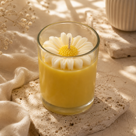 Daisy Jar Candle