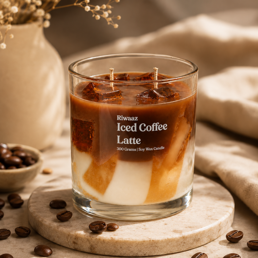 Iced Coffee Latte Candle