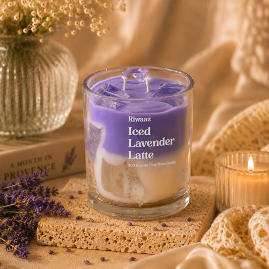Iced Lavender Latte Candle