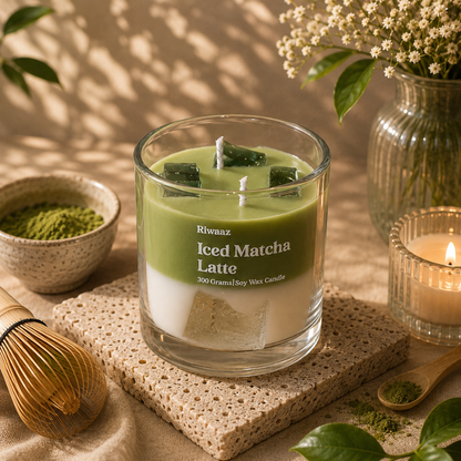 Iced Matcha Latte Candle