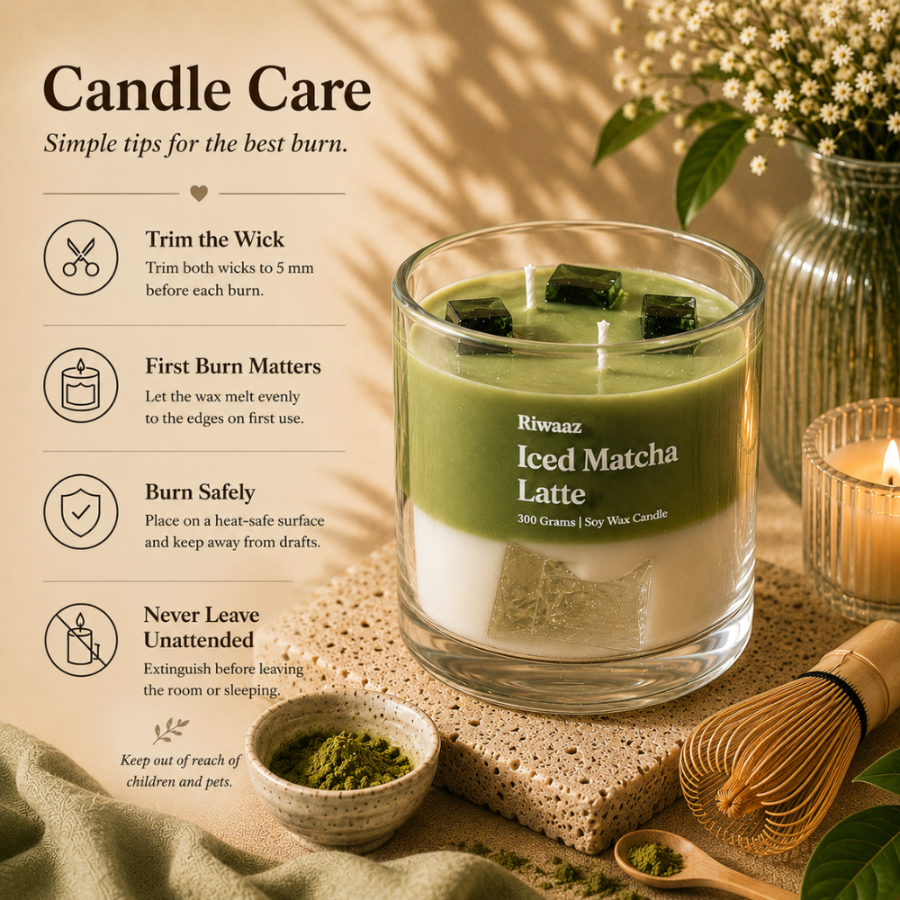Iced Matcha Latte Candle