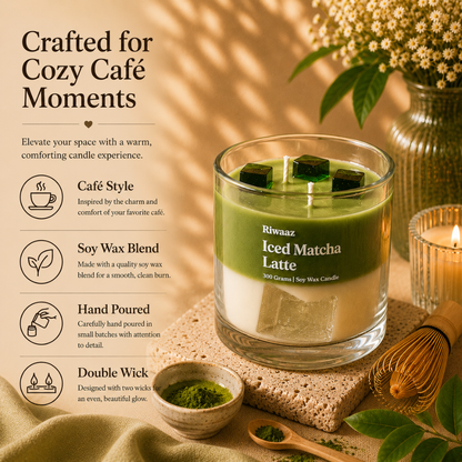 Iced Matcha Latte Candle