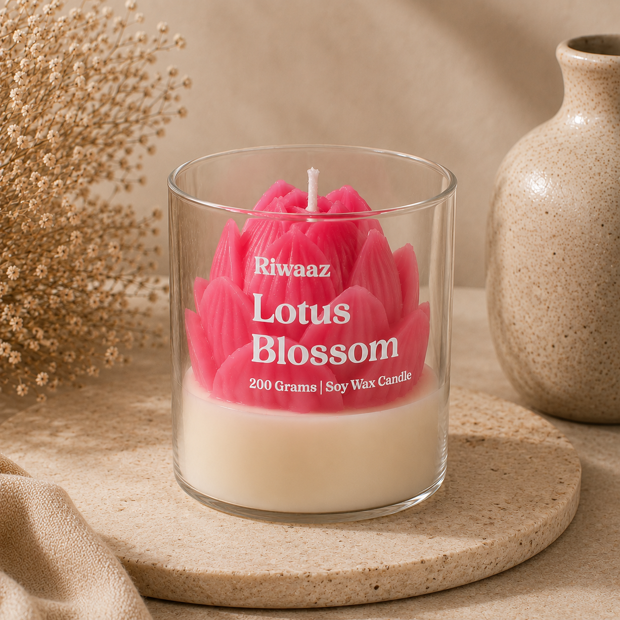 Lotus Blossom Candle