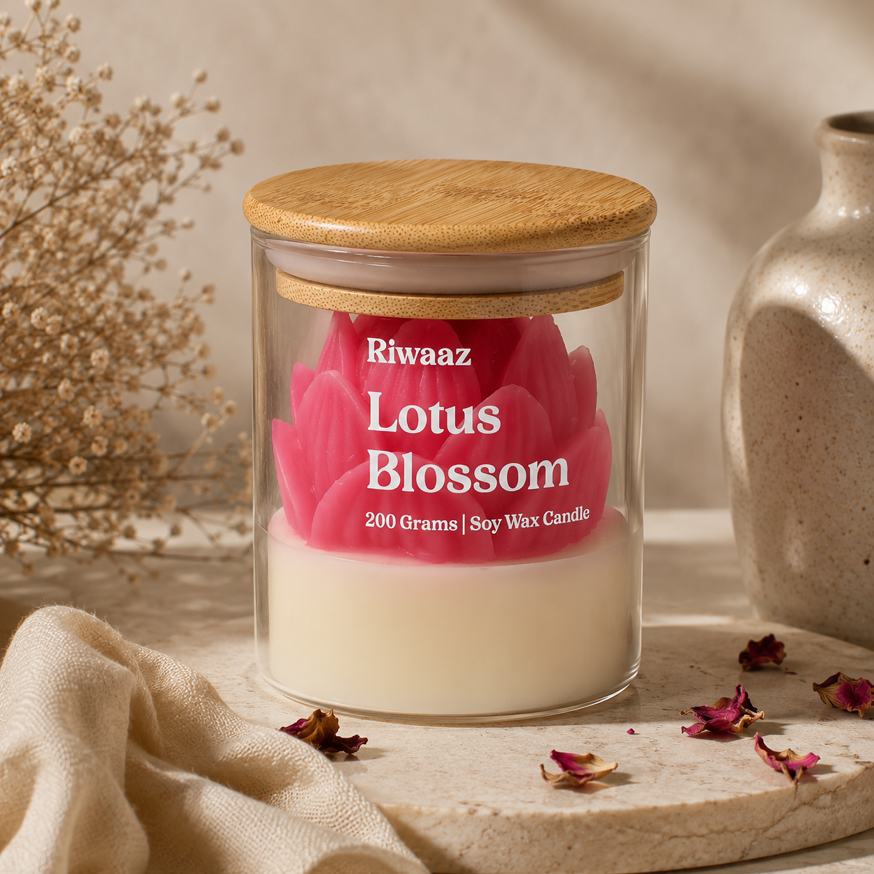 Lotus Blossom Candle