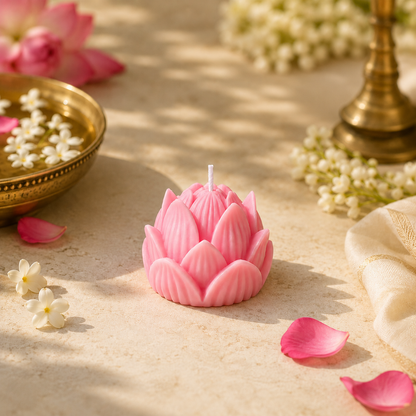 Lotus Blossom Candle